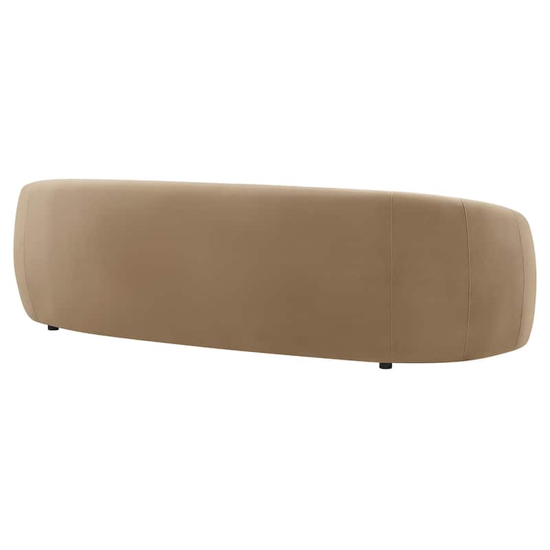 Contessa Curved Performance Velvet Sofa