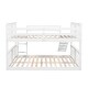 preview thumbnail 16 of 22, Full Over Full Bunk Bed with Slide, Ladder & Guardrails - Solid Wood