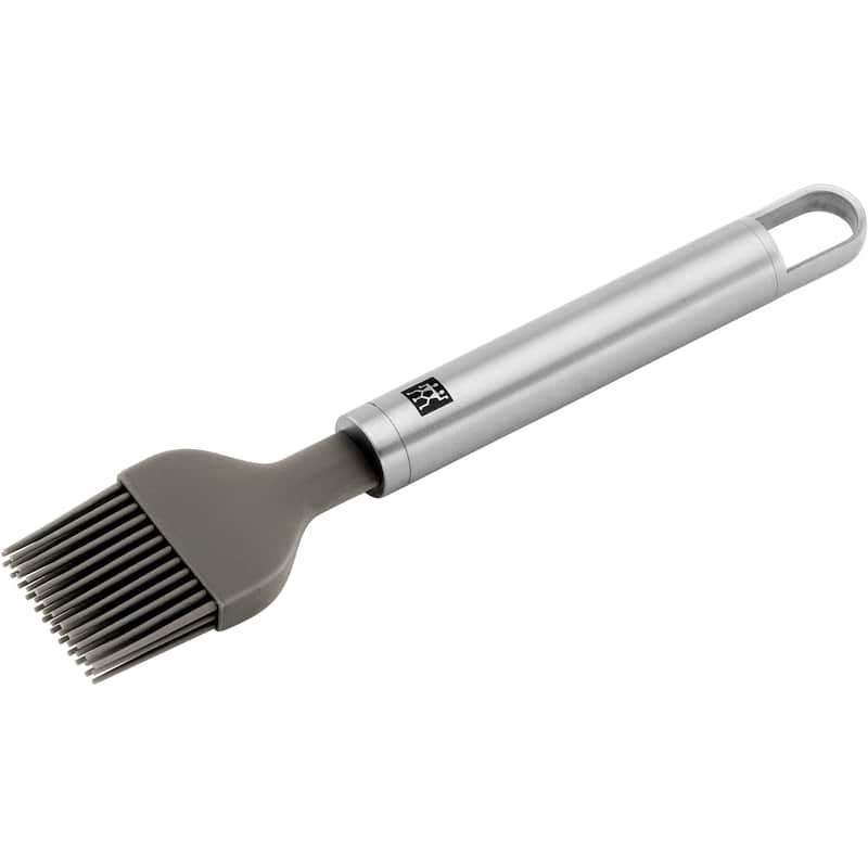 ZWILLING Pro Tool Silicone Pastry Brush with 18/10 Stainless Steel Handle - 1 unit - Stainless Steel - 1 unit