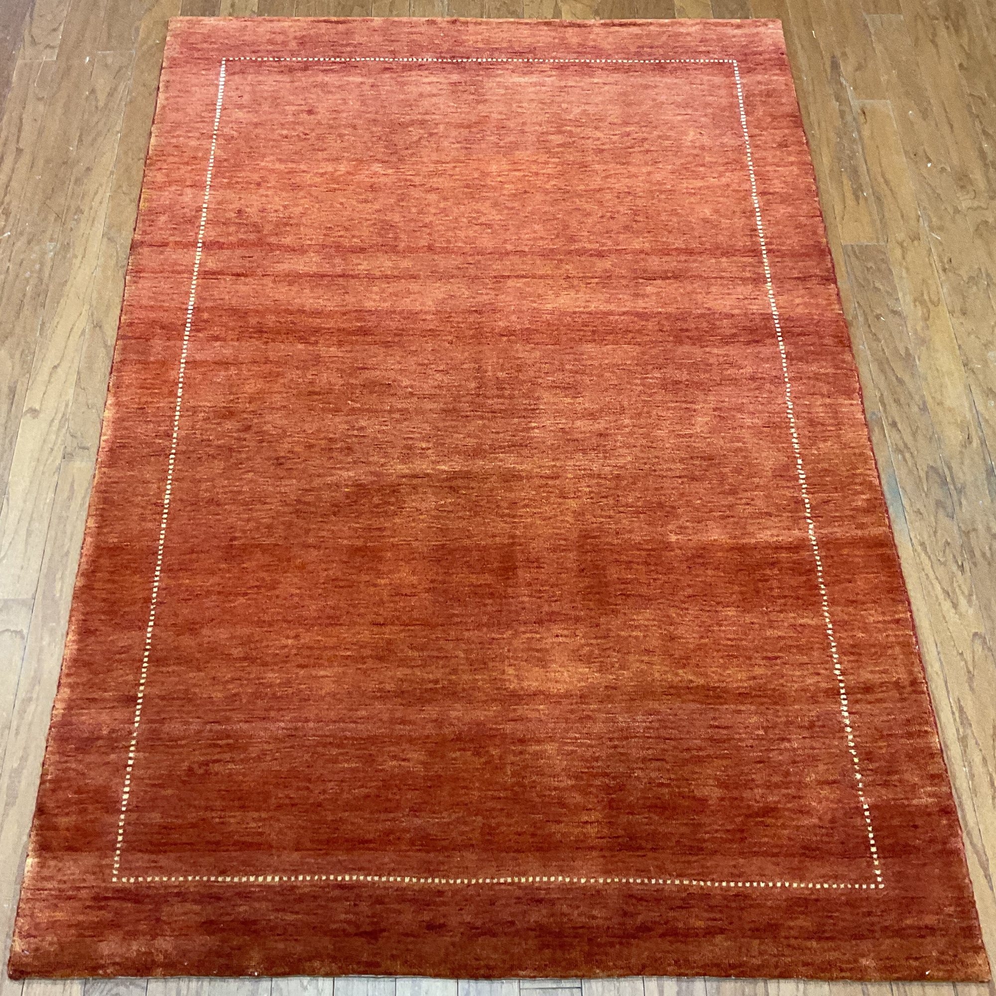 HERAT ORIENTAL Handmade Gabbeh Wool Rug - 4' x 5'10"