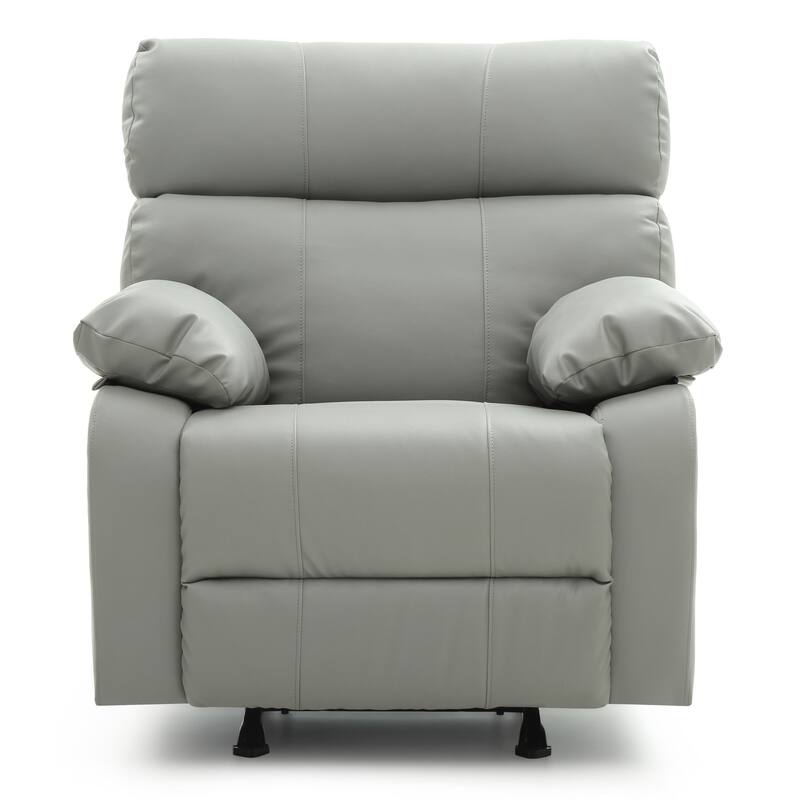 Manny Faux Leather Rocker Recliner