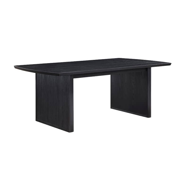 Mason Black with Removable Extension Leaf Dining Table