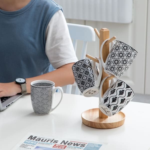 vancasso Bohemia 4-Piece Porcelain Coffee Mug 12Oz. - Bed Bath & Beyond -  34840551