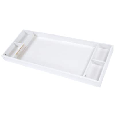 48" Painted Changing Tray