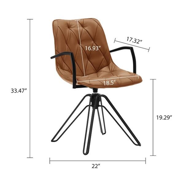 Art Leon Swivel Home Office Chair (Set of 2) Bed Bath & Beyond 36654655