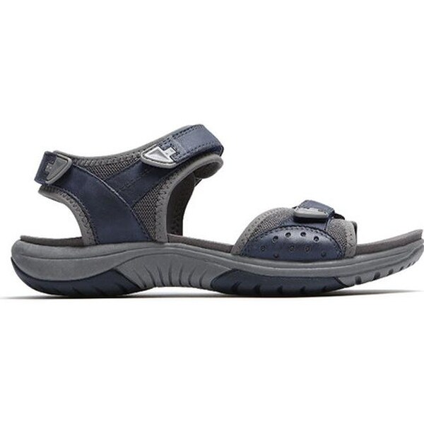 rockport women's franklin three strap sport sandal