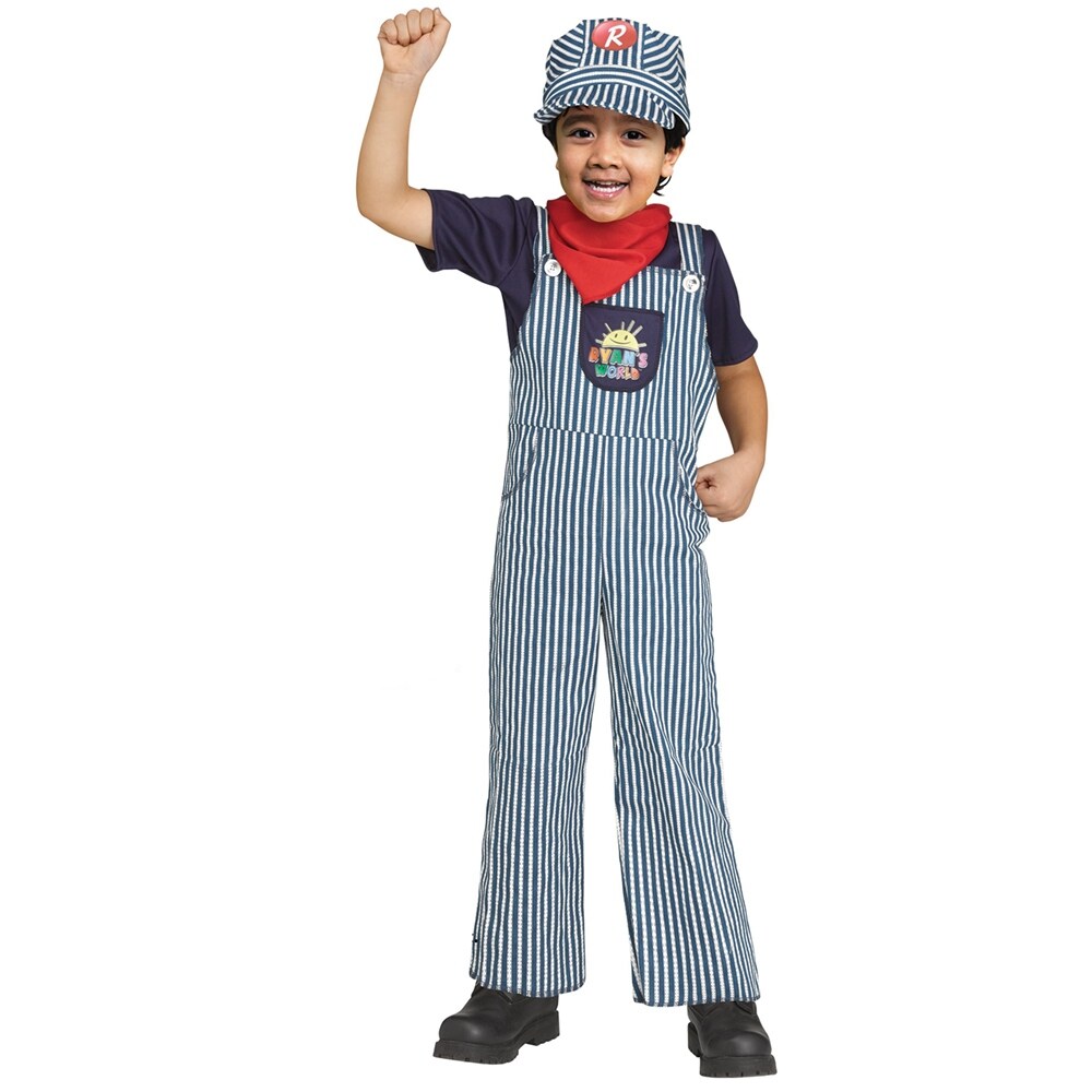 Shop Kids Ryan S World Sound Fx Train Engineer Costume Overstock 29234560