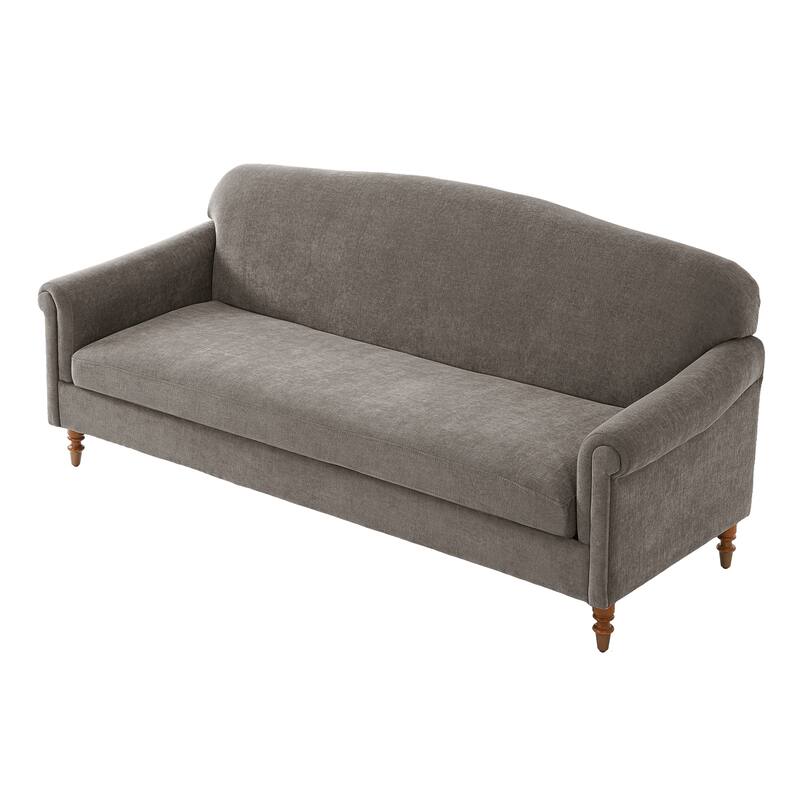 Christopher Knight Home - Modern Upholstered Loveseat Sofa with Rolled Arms