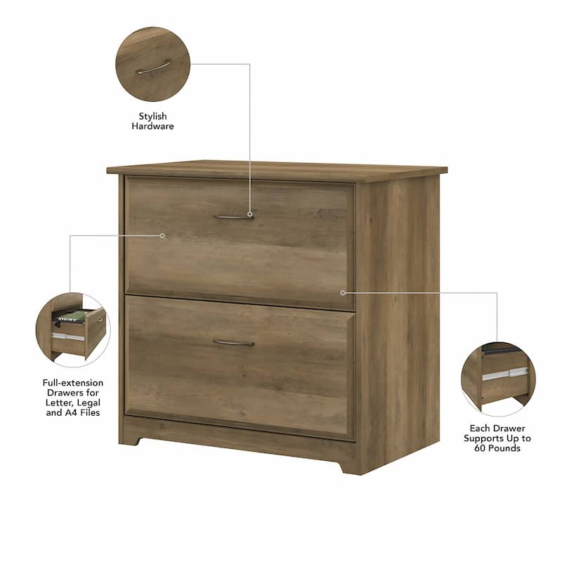 Cabot 2 Drawer Lateral File Cabinet by Bush Furniture
