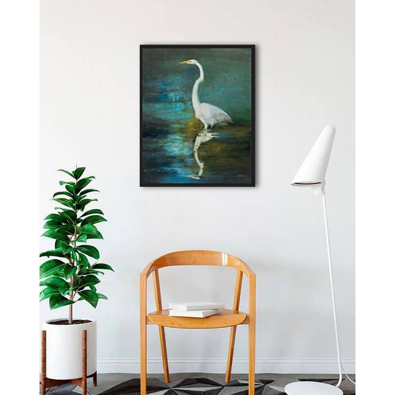 Reflections Framed Poster - 24 x 36 Inch - Black