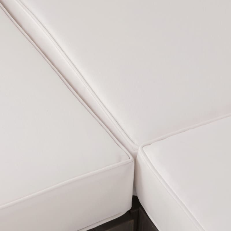 outdoor CORNER CHAIR, WHITE