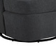 preview thumbnail 12 of 42, Upholstered Swivel Barrel Accent Chair