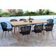 Option Black Sidechair - Wood Legs