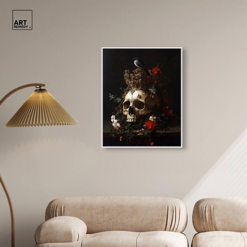 Skull's Legacy Canvas by Art Remedy