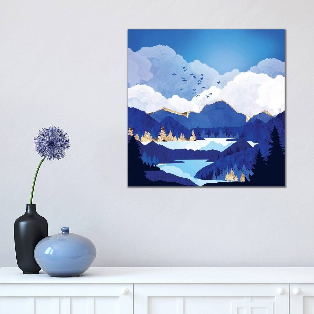 iCanvas "Blue Lake" by SpaceFrog Designs Canvas Print