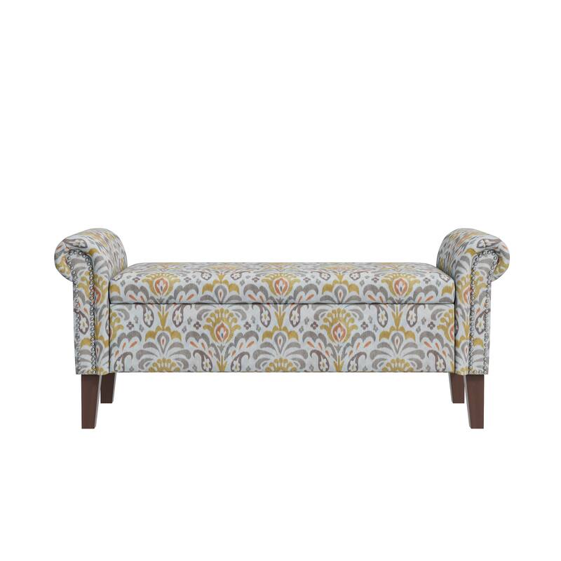 Conrad Versatile Storage Ottoman for Home Organization & Seating