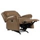 preview thumbnail 34 of 62, Ilario 32.67'' Wide Genuine Leather Manual Rocker Recliner, Set of 2
