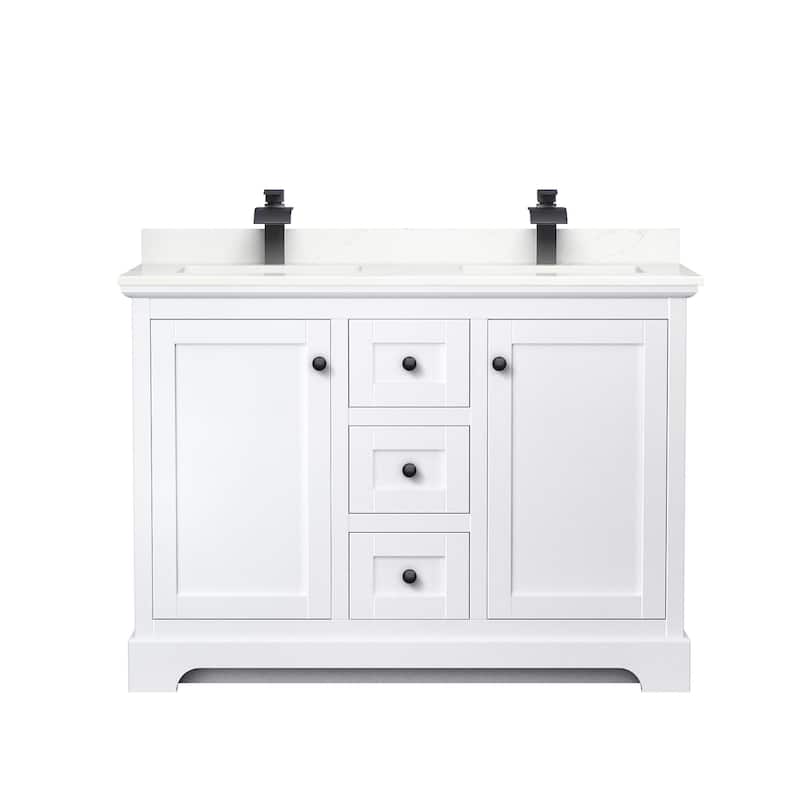 Wyndham Collection WCV232348D-QTZ-UNSMXX Avery 48" Free Standing