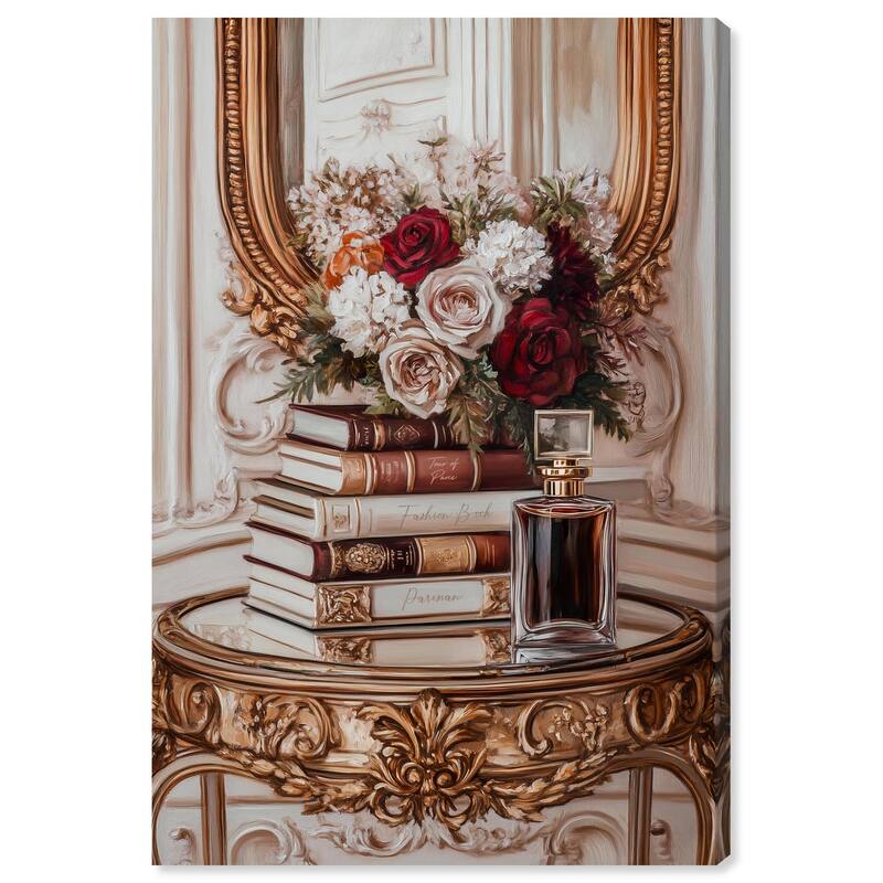 Lovely Mirror Glam Books Canvas by Art Remedy, Gallery Wrapped - 16" x 24"
