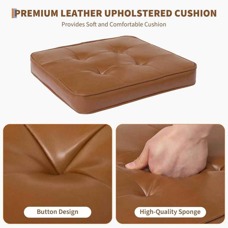 Set of 2 Natural Rattan Kitchen Dining Chairs for Dining Room