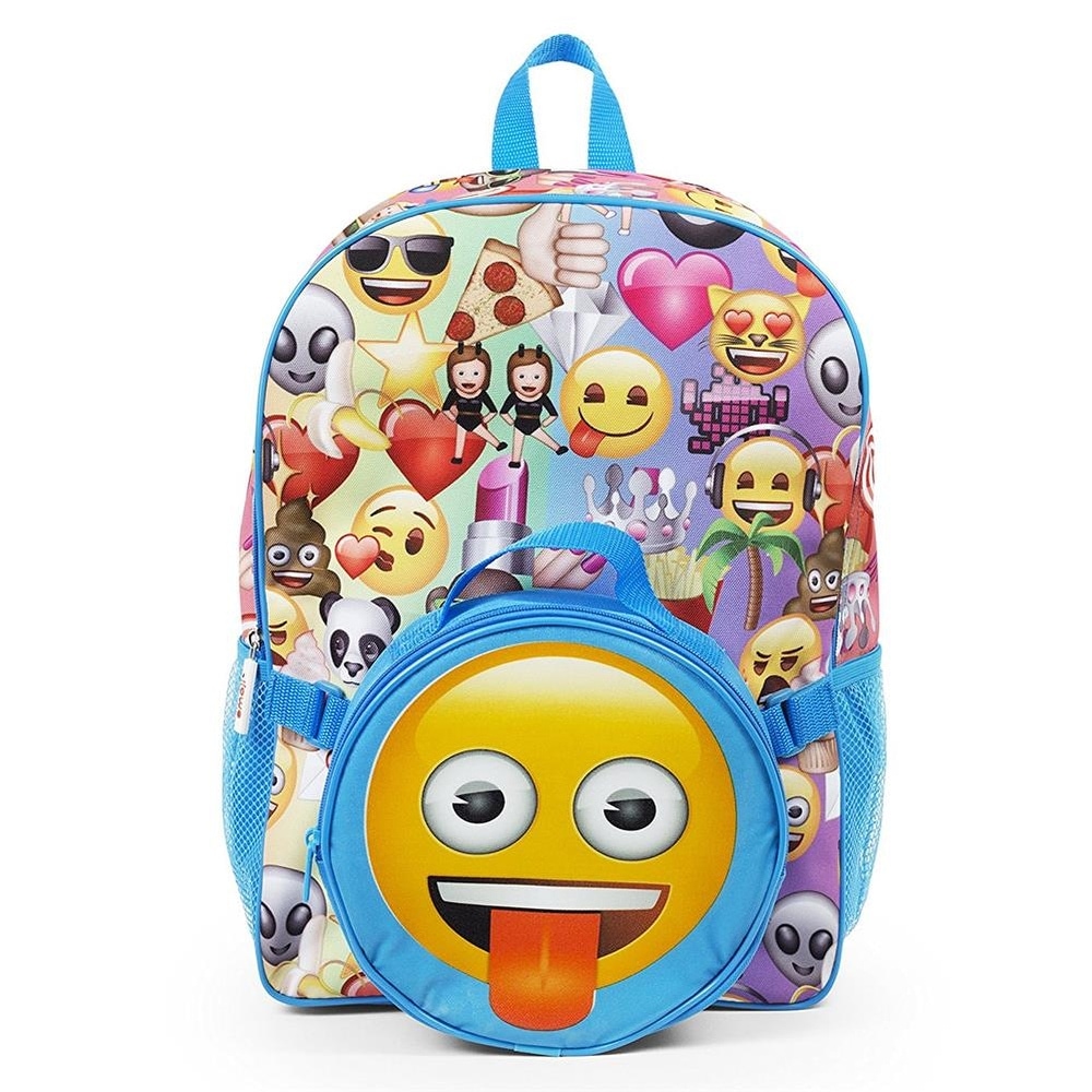 emoji rolling backpack