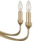 preview thumbnail 10 of 10, Uttermost Corella 8 Light Chandelier - 40"W x 40"D x 23"H