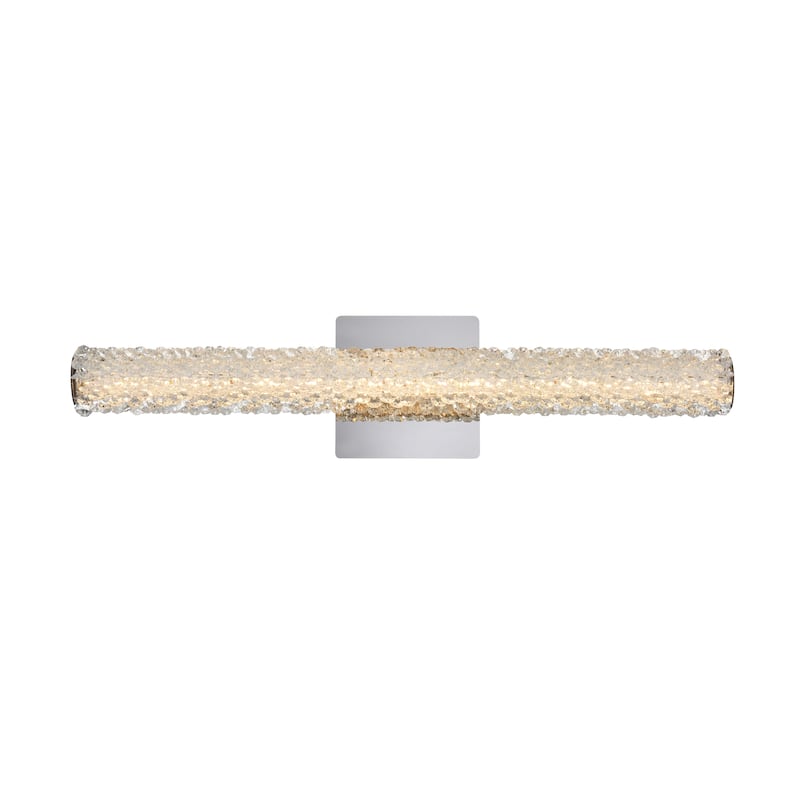 24 inch Adjustable LED Wall Sconce - Chrome