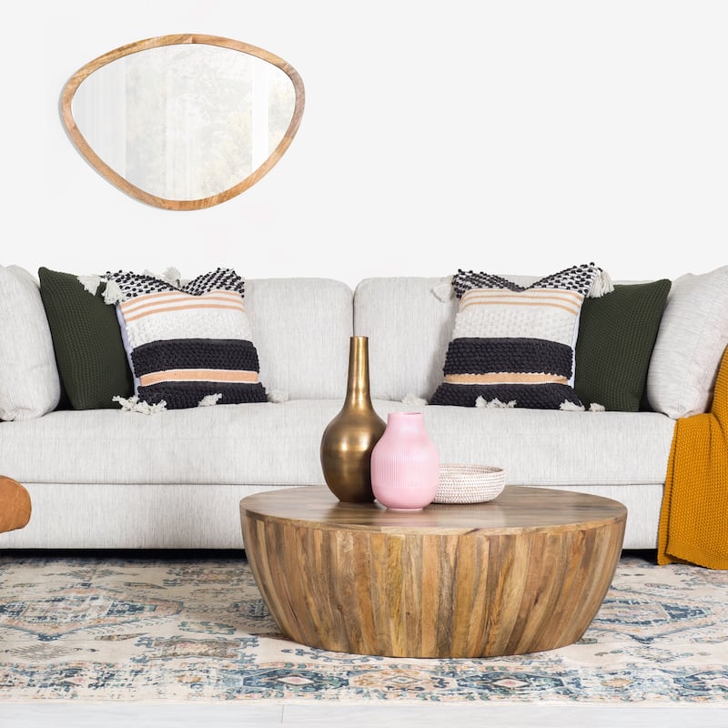Poly & Bark Goa Mango Wood Coffee Table