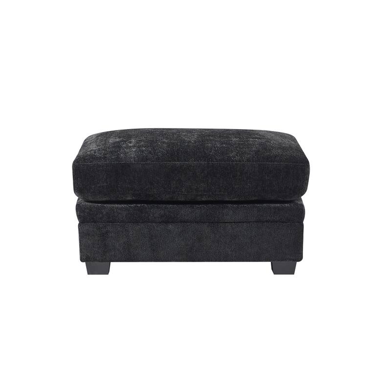 Christopher Knight Home - Verona 7-Piece Reversible Modular Fabric Sectional Sofa with Ottoman, Square Arms & Pillow Back