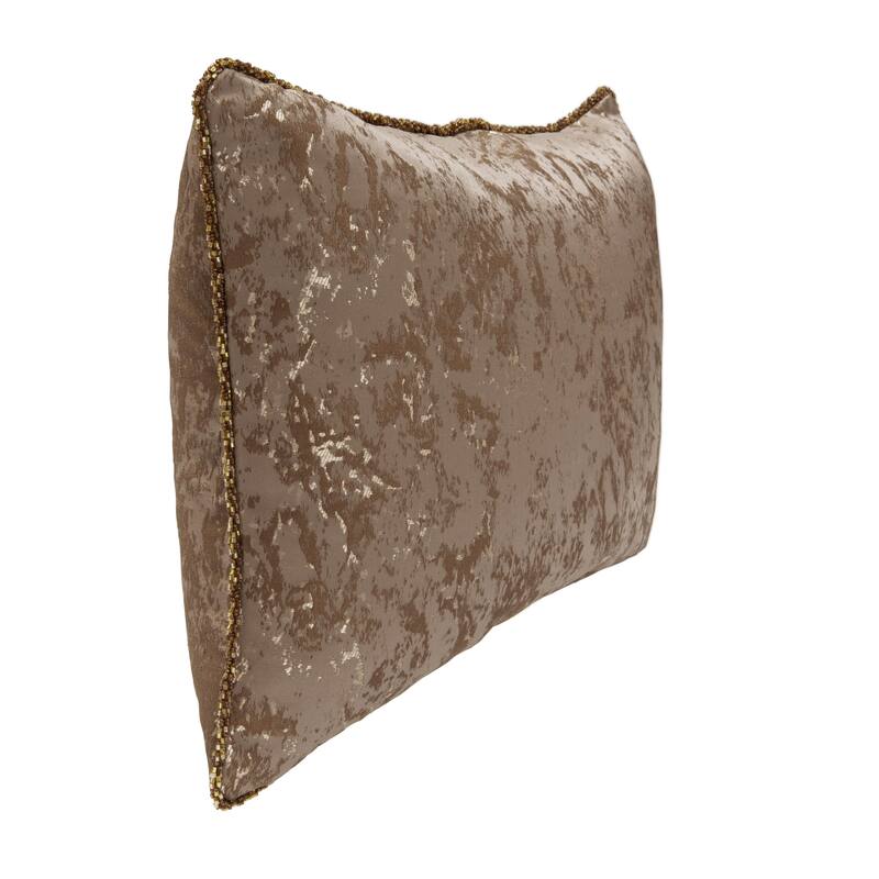 Villa by Classic Home Mica Woven Fabric Throw Pillow