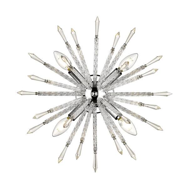 Ove Decors Sputnik 4 Light Wall Led Sconce In Chrome 18 13 H In Overstock 30925657