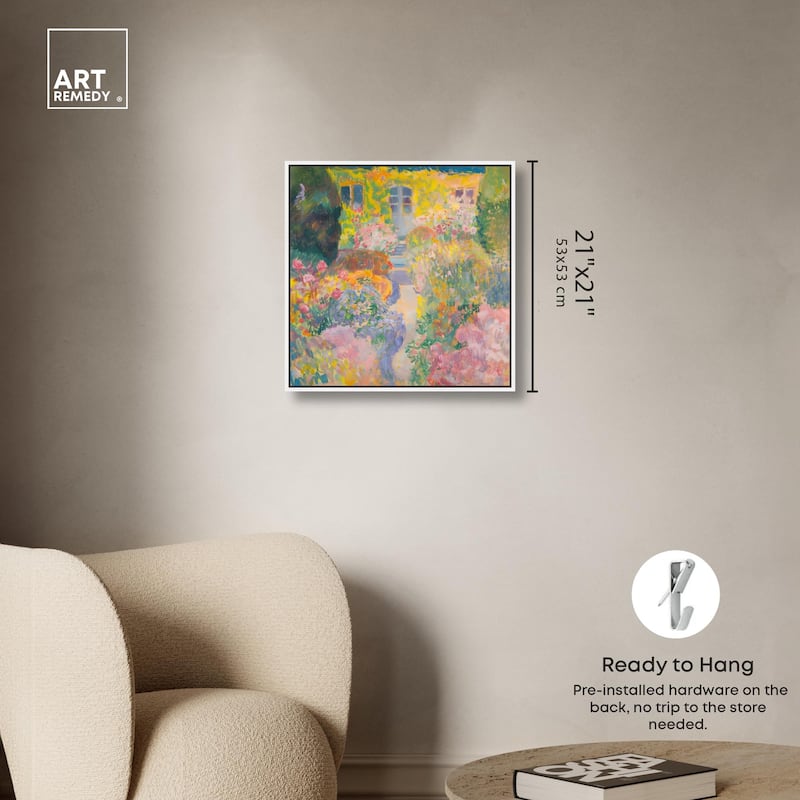 Hues of Happiness II Canvas by Art Remedy
