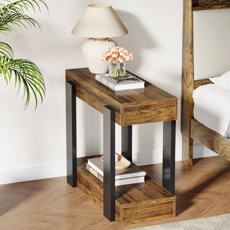 31.5 Inch Narrow Side Table for Living Room