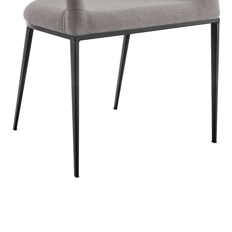 Morgan Upholstered Barrel Back Dining Chairs - Set of 2