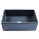preview thumbnail 15 of 17, Austen Farmhouse Fireclay 30 in. Single Bowl Kitchen Sink with Fireclay Care IQ Kit