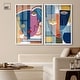 preview thumbnail 9 of 41, Abstract Mask Series Living Room Set Shadowbox Print by Art Remedy