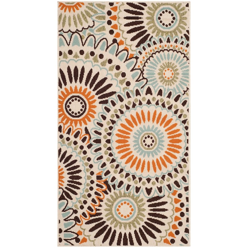 SAFAVIEH Veranda Sissy Indoor/ Outdoor Waterproof Patio Backyard Rug