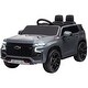 preview thumbnail 3 of 9, Chevrolet Tahoe Licensed 12V Ride-On Car - Remote Control, Music & Suspension - Grey