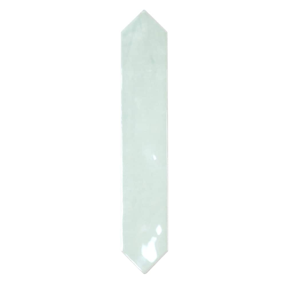 Apollo tile 2" x 10" Festa Glossy Pistachio Green Ceramic Tile (2.37 sq ft/case) - 23 Pack
