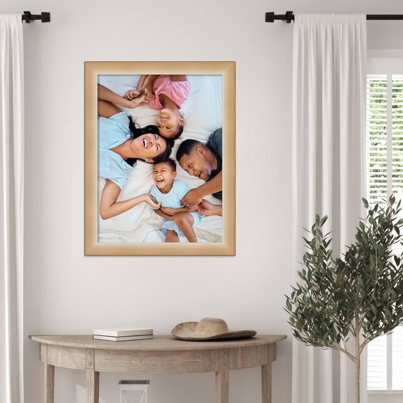 Eva Black Silver Narrow Framed Picture Frame, Photo Frame