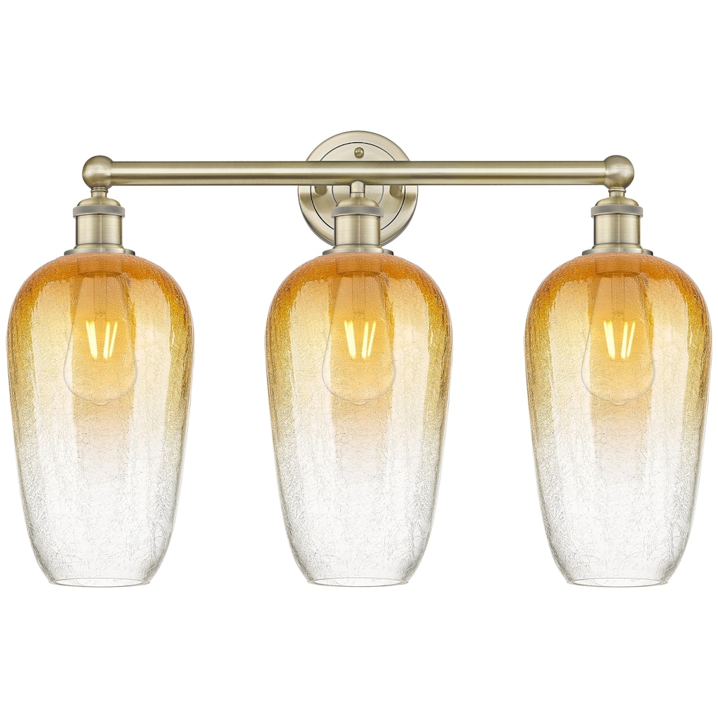 Innovations Lighting Endless Possibilities Edison - Brookhaven Flute - 3 Light 25" Bath Vanity Light