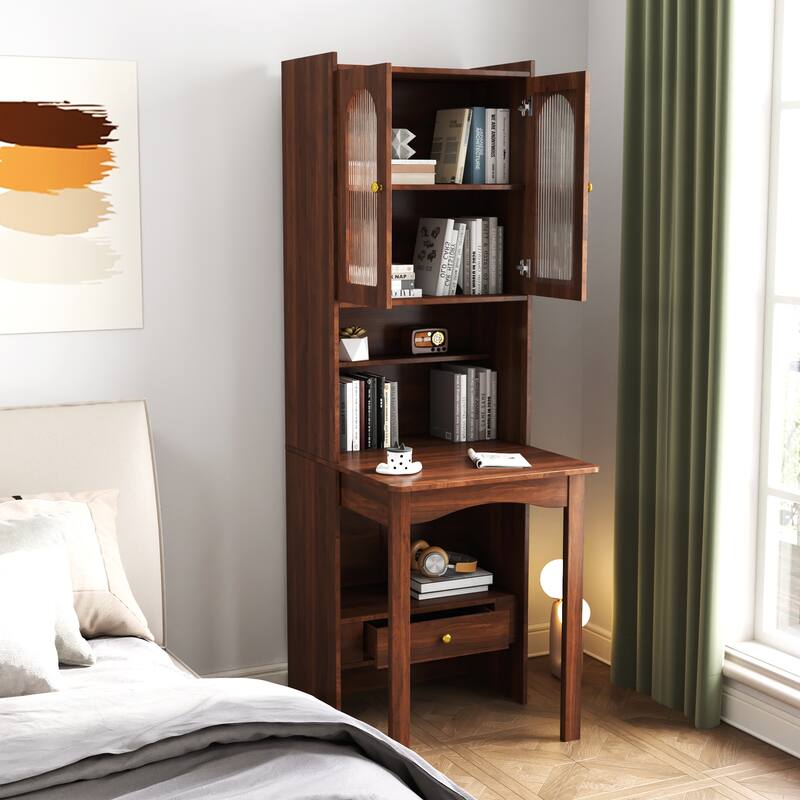 Fold-Out Convertible Writing Table