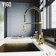 preview thumbnail 74 of 156, VIGO Edison 19" H Single Handle Pull-Down Sprayer Kitchen Faucet