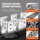 preview thumbnail 17 of 19, Electric Rebar Cutter Blade, Hard Hydraulic Rebar Blade Replacement Jaw Blades with Hexagon Screw and Spring Washer - 6 PCS