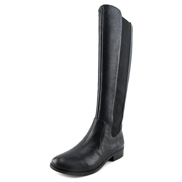 Shop Jessica Simpson Ricel 2 Women Round Toe Leather Black Knee High