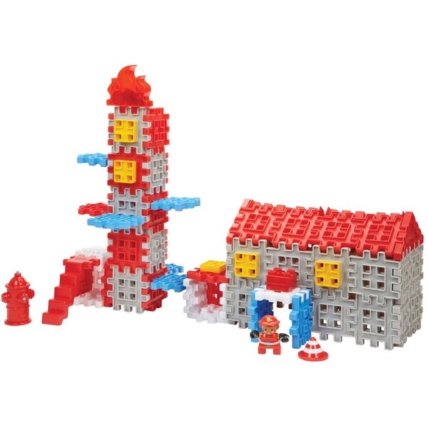 little tikes waffle blocks fire & rescue