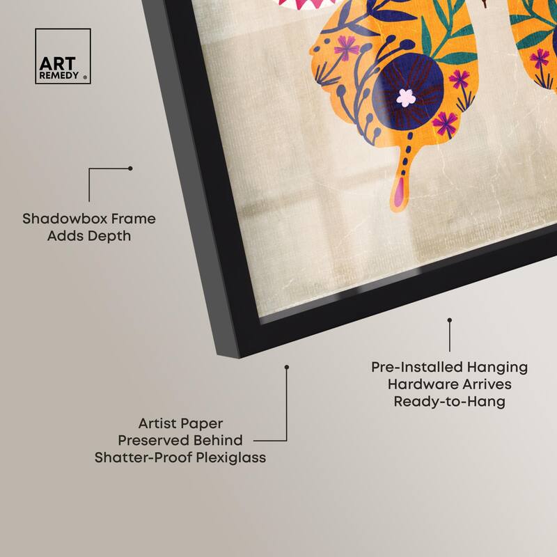 Butterfly Wings II Shadowbox by Art Remedy