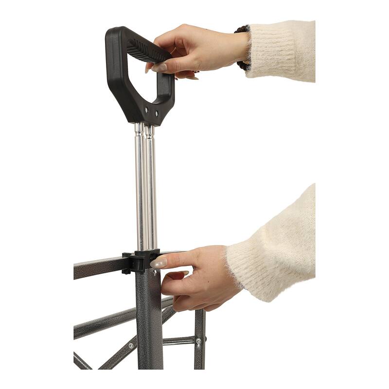 Fishing Cart with Rod Holder with Pneumatic Tires