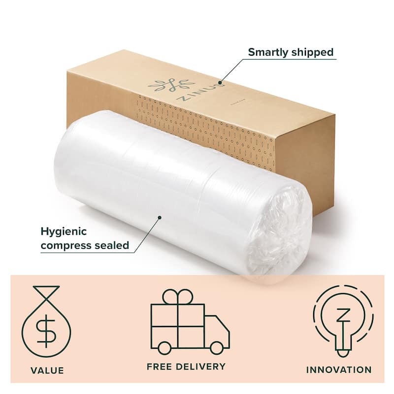 Priage by ZINUS 8 Inch Cloud Memory Foam Mattress