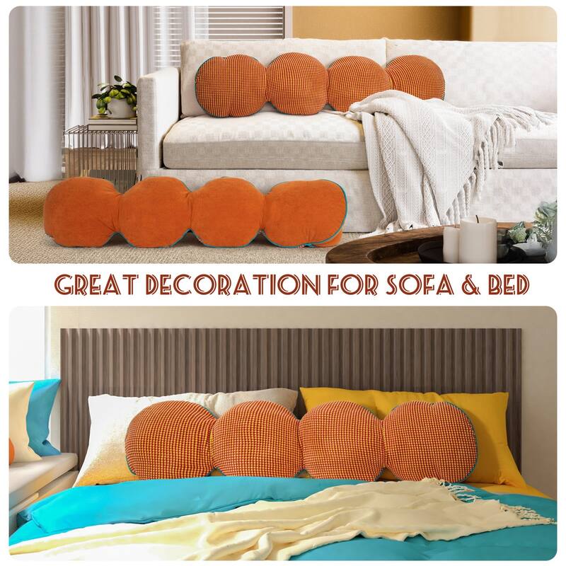 WOWMAX Long Pillow For Bed, Decorative Pillow, Decorative Stuffed Long Body Pillow, Funny Throw Pillows, For Bed Couch Sofa